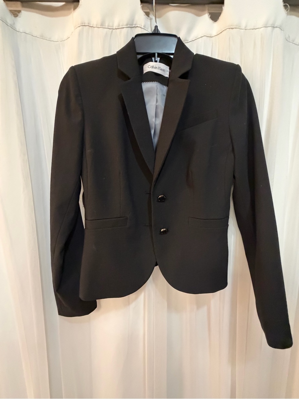 Calvin Klein Black Women's Tailored Blazer